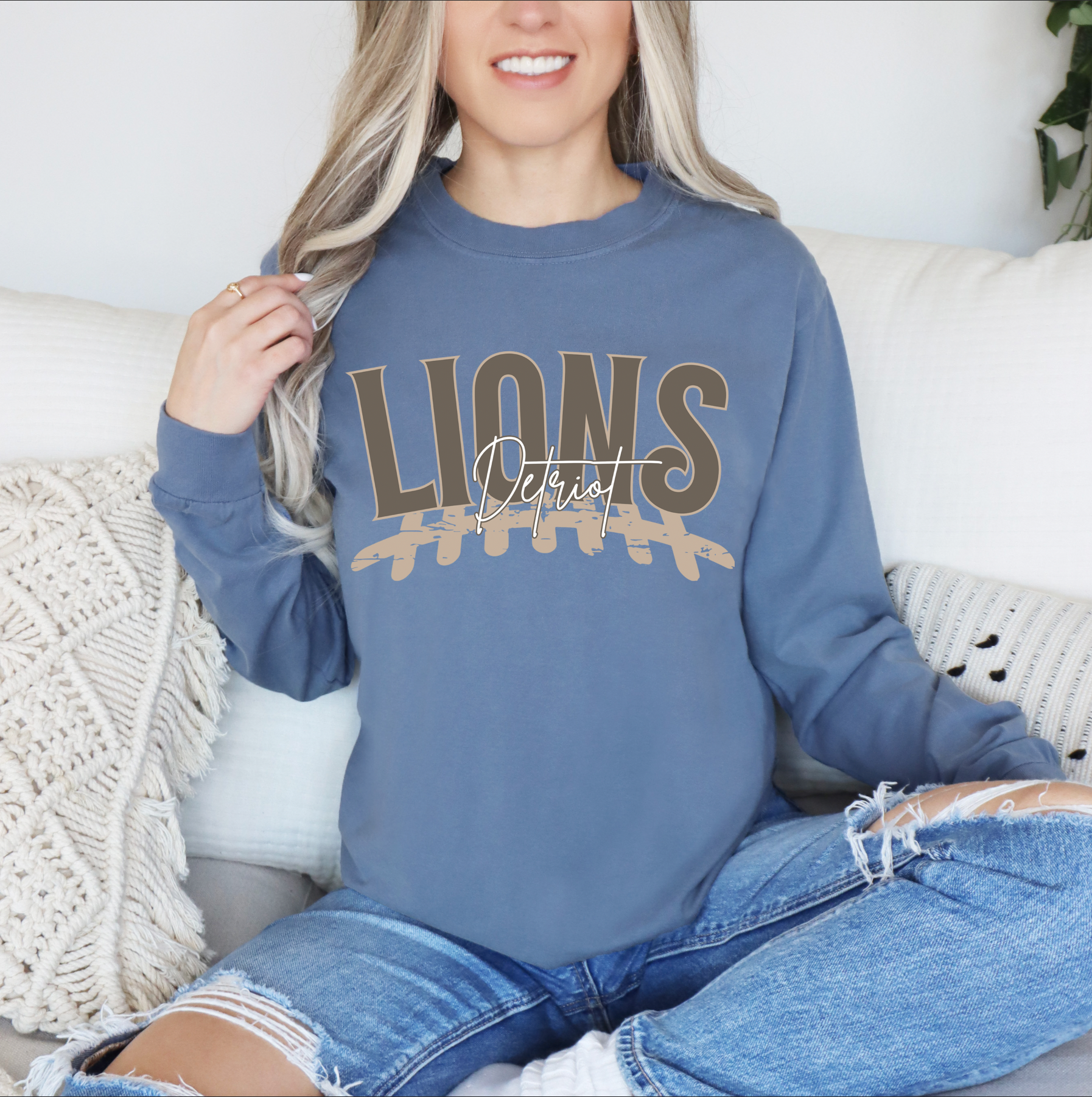 Lions Comfort Wash Long Sleeve