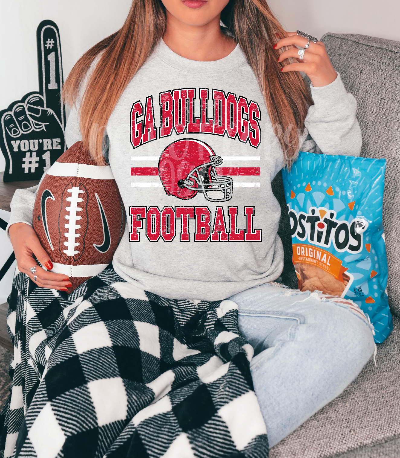 Vintage Sports Georgia Bulldogs