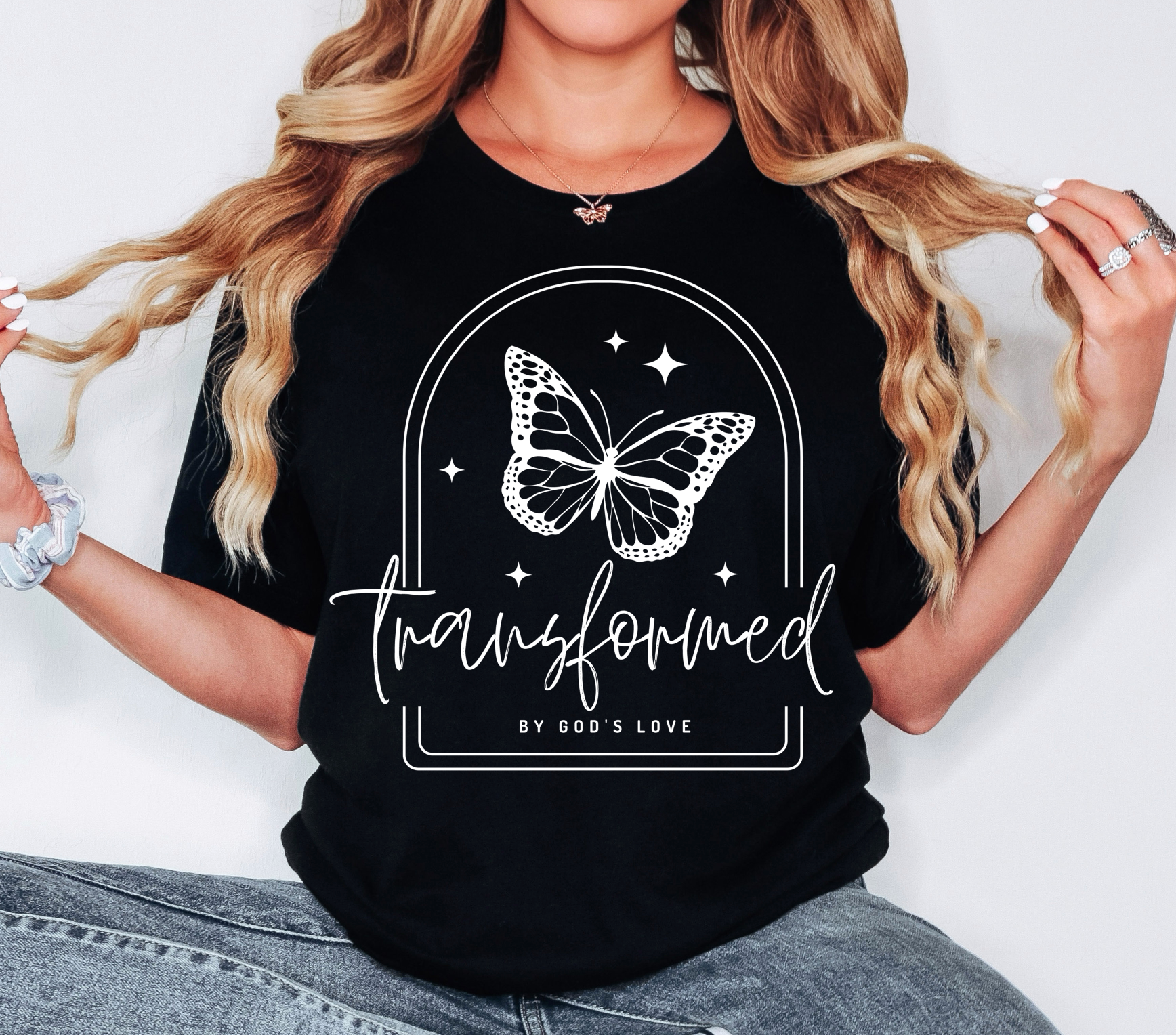 Transformed By God's Love Comfort Color