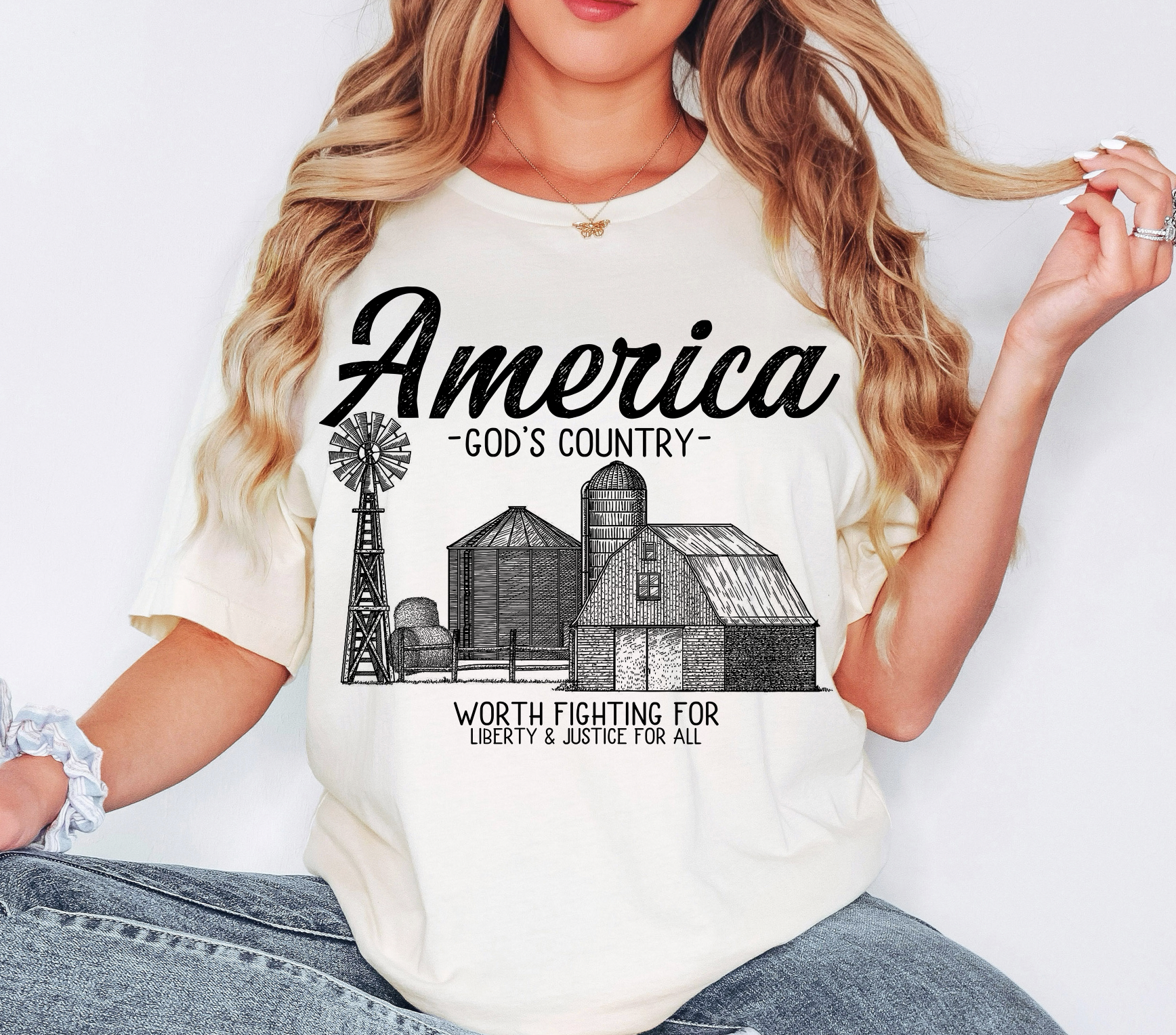 America- God's Country Comfort Color