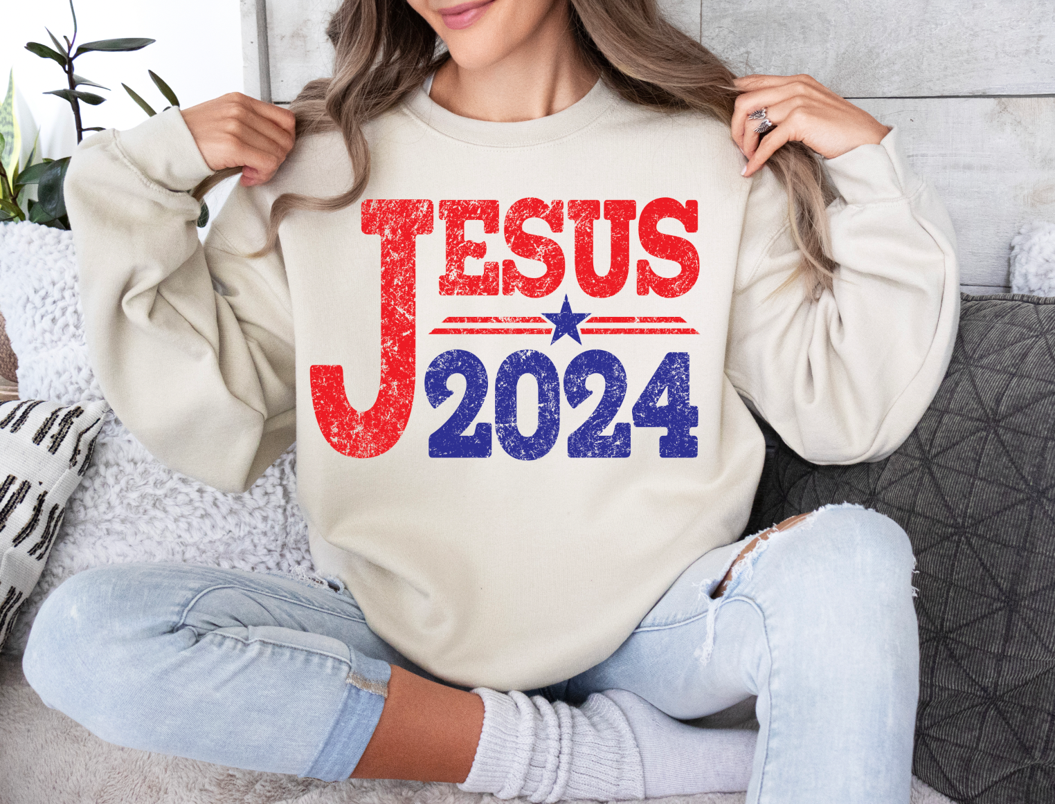 Jesus 24 Sweatshirt