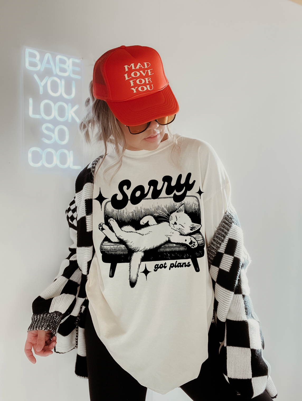 Sorry Got Plans Comfort Color
