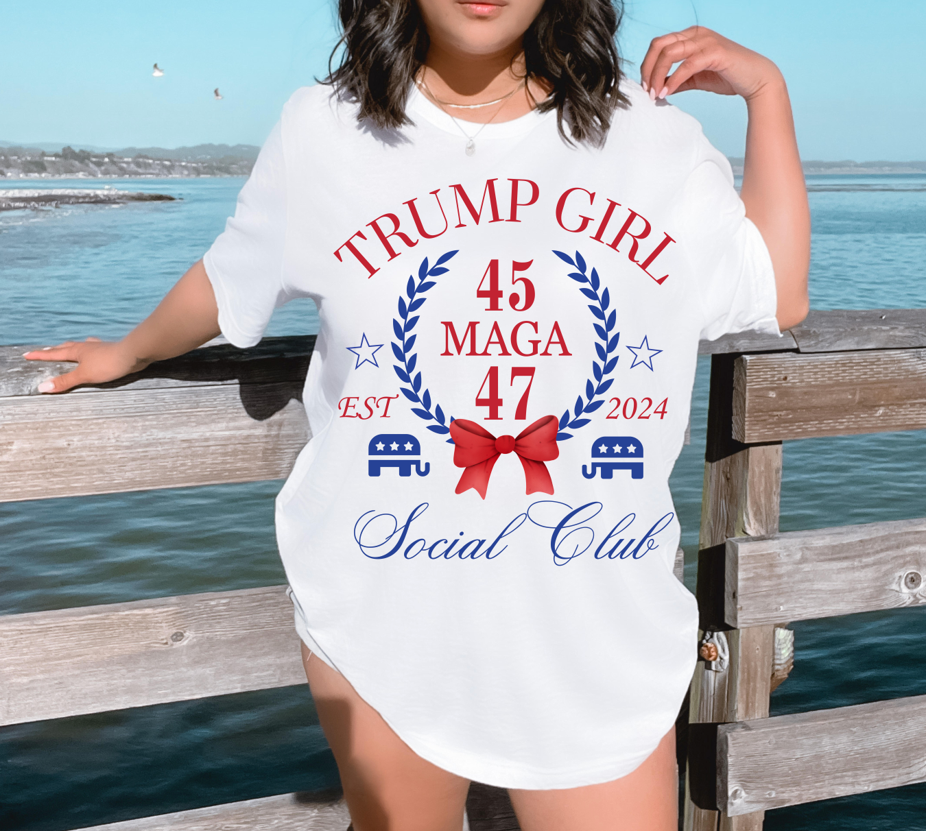 Trump Girl Social Club Comfort Color
