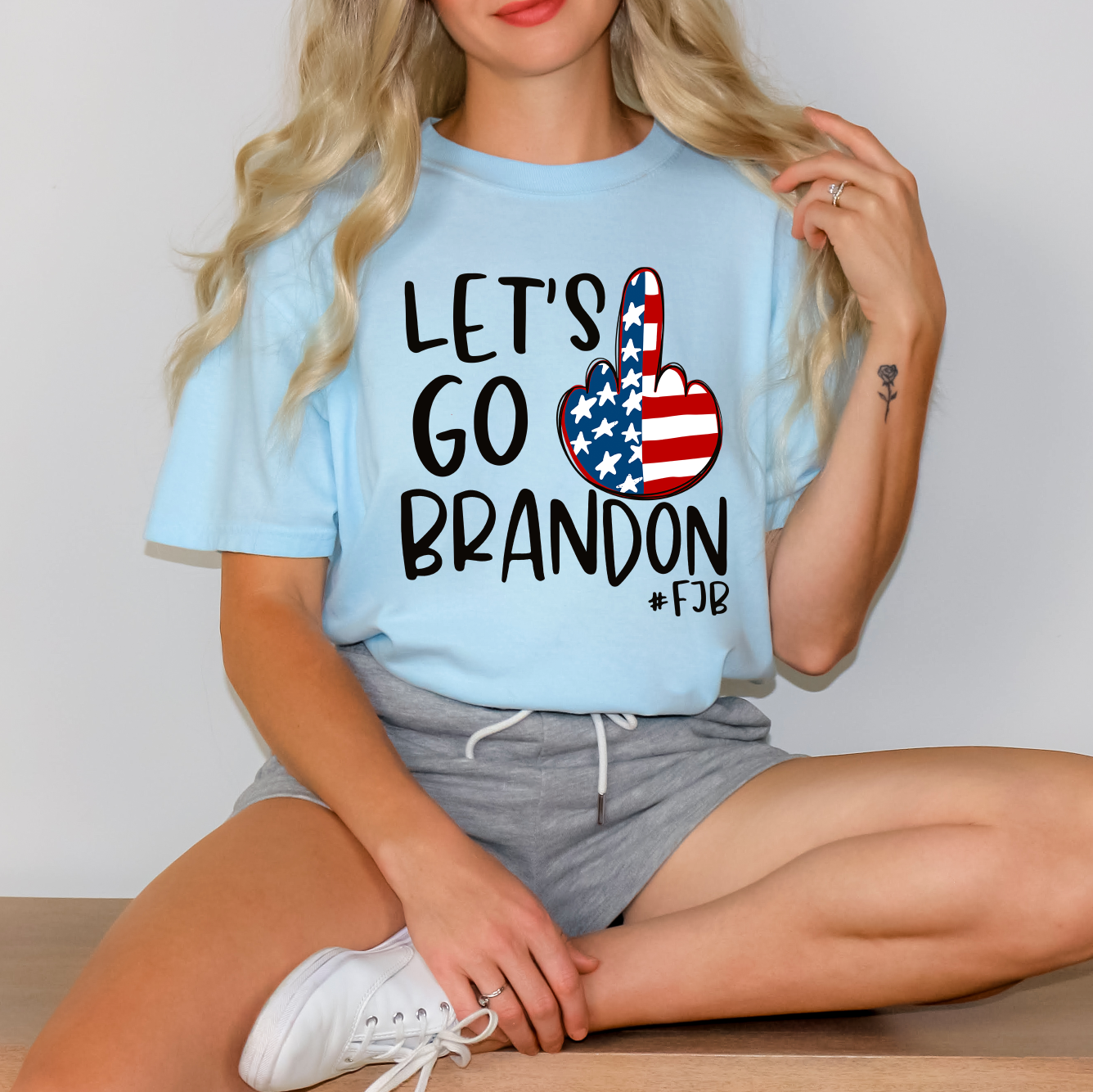 Let's Go  Brandon Comfort Color
