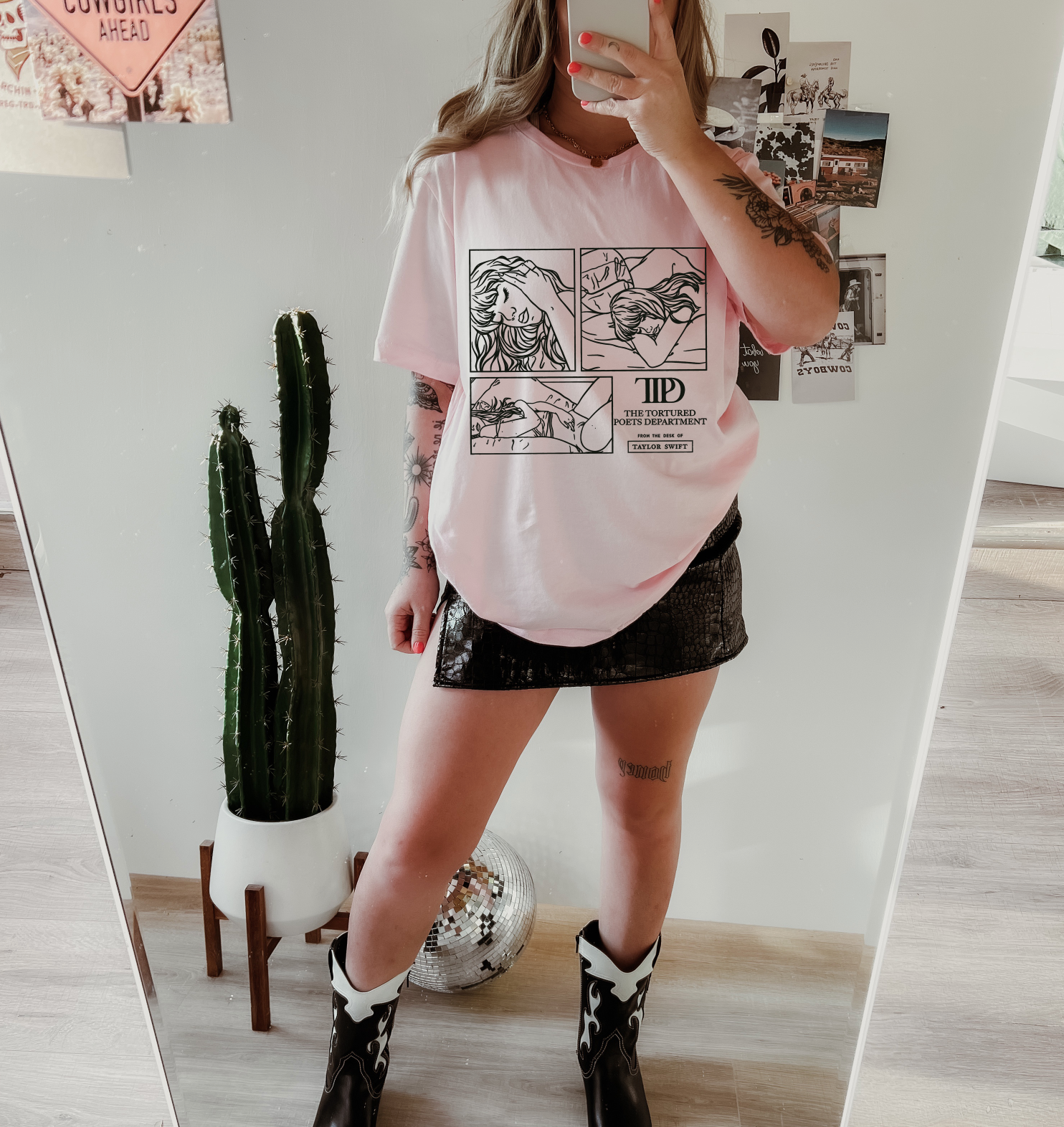 The Tortured Poet Comic Hand Drawn Comfort Color