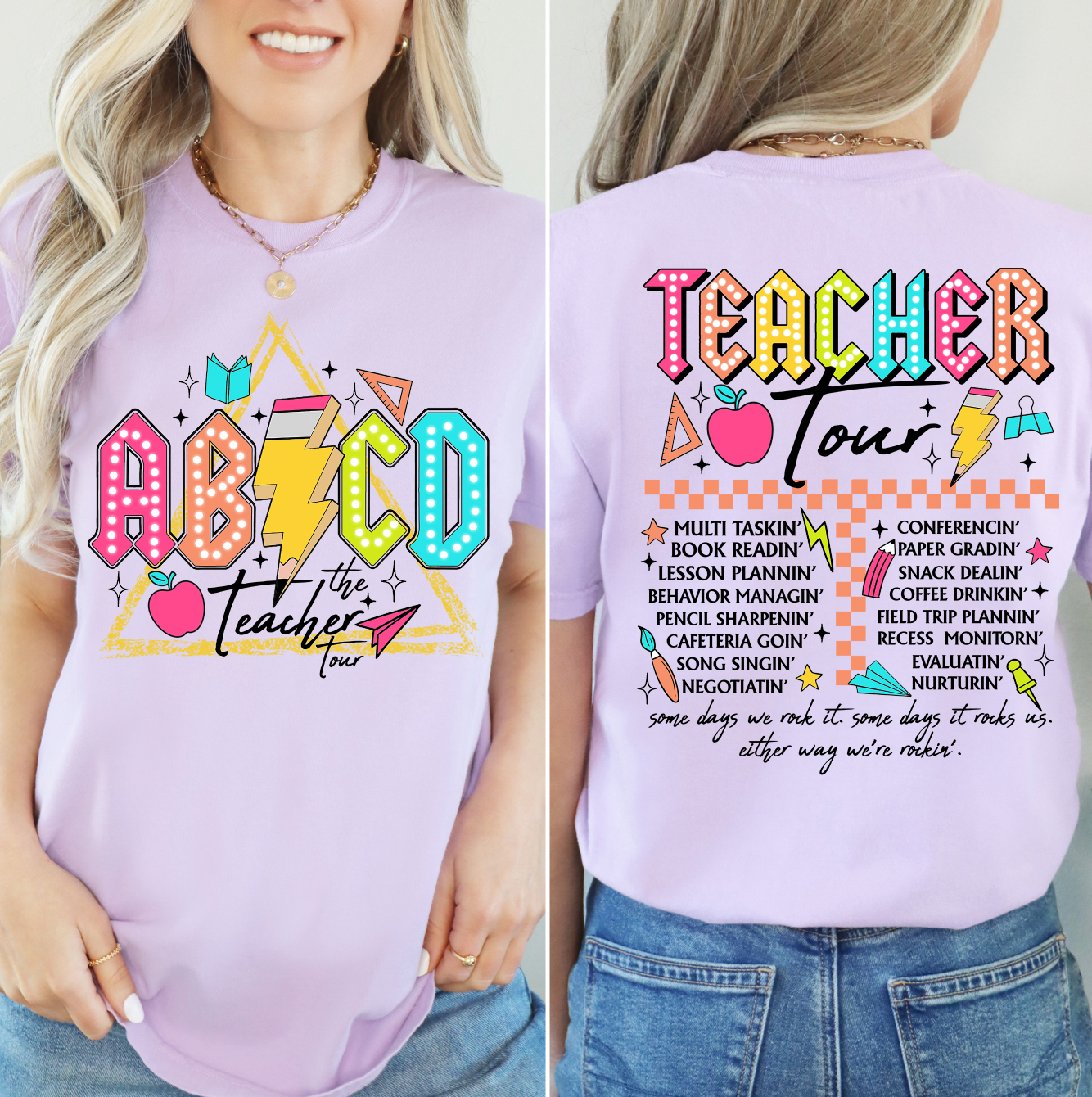 ABCD Teacher World Tour-Comfort Color