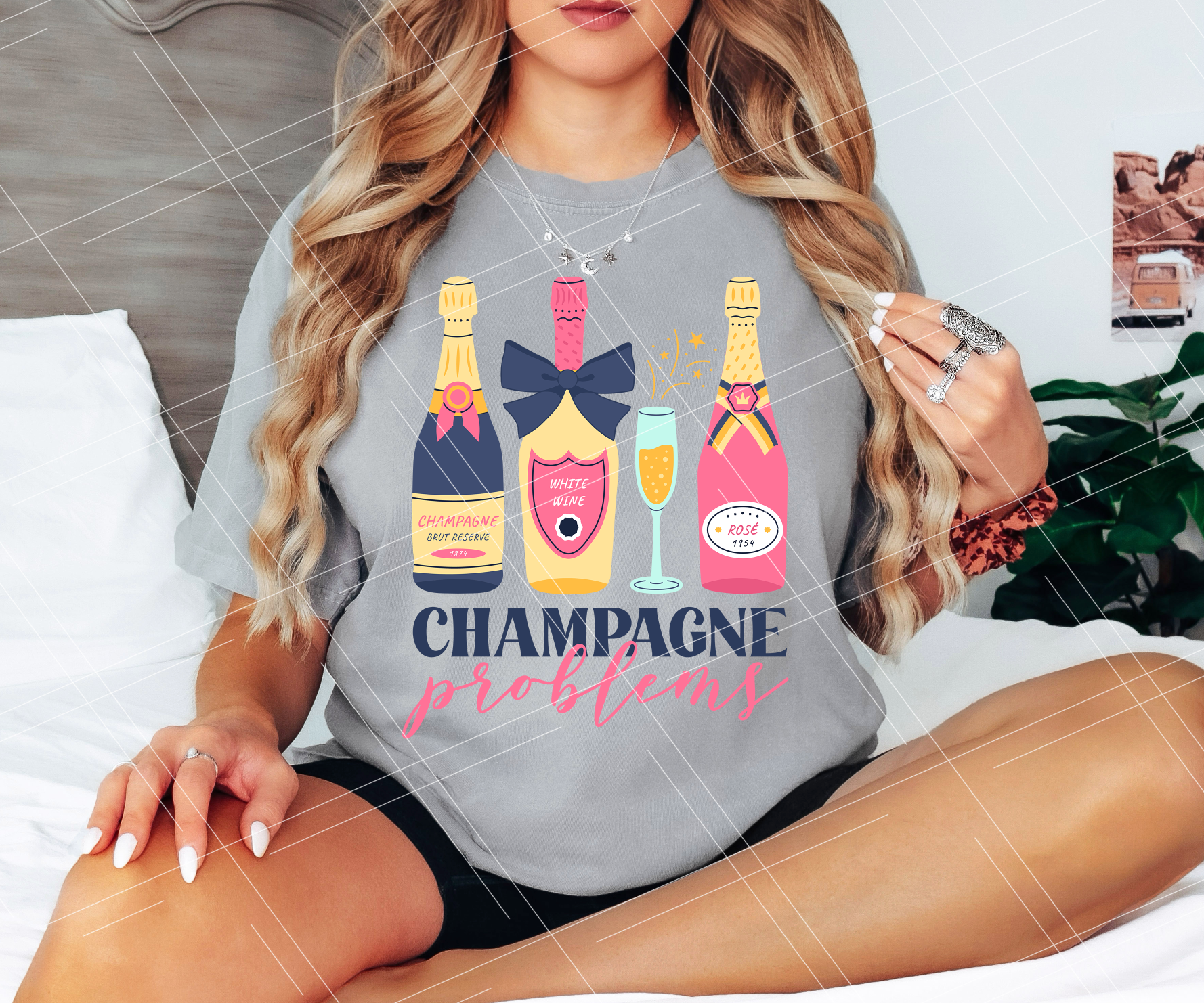 Champagne Problems Tee