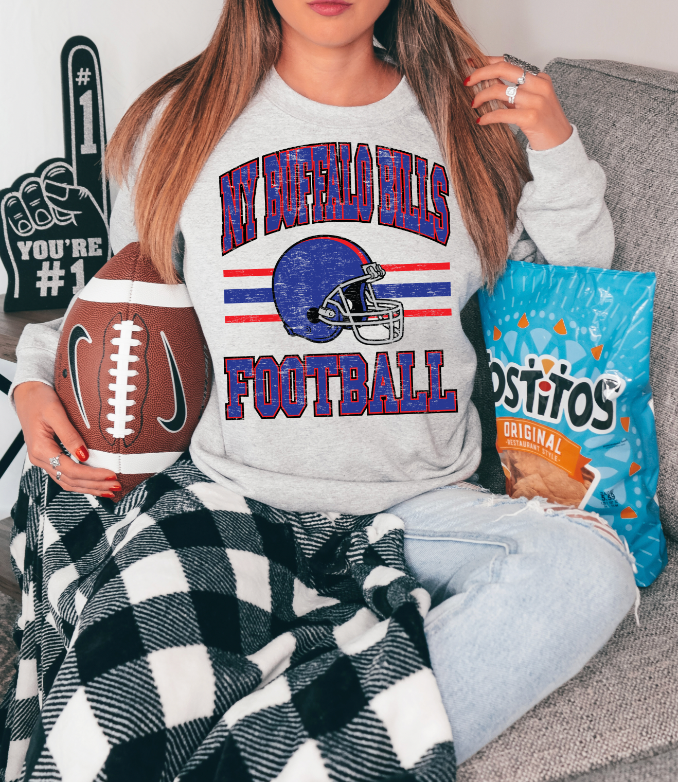 Vintage Sports NY Buffalo Bills