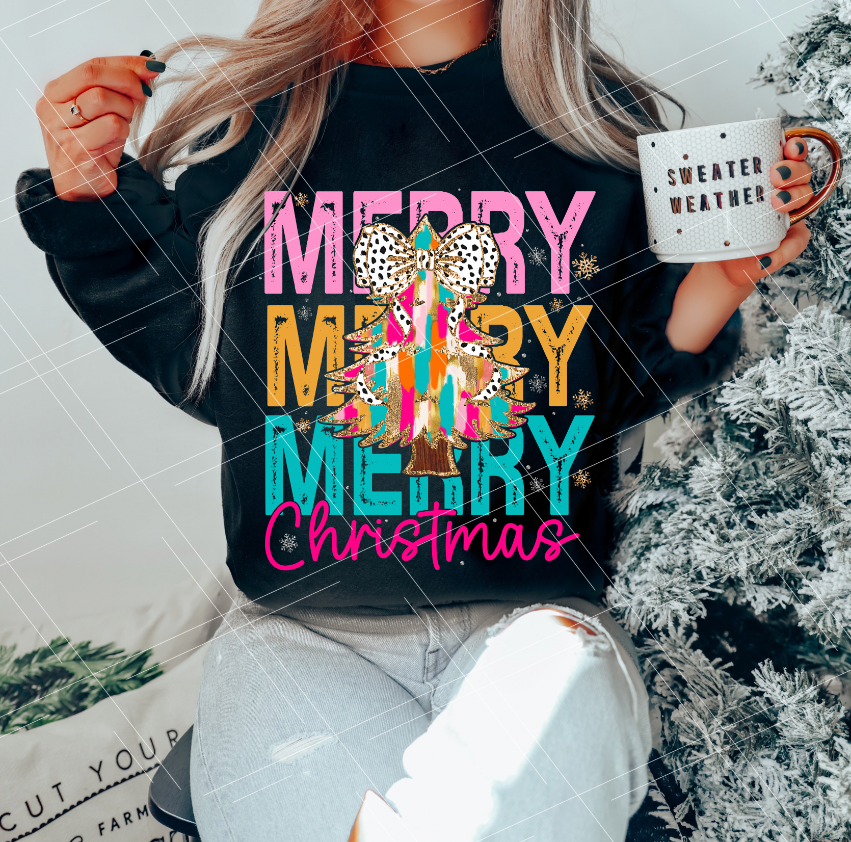 Preppy Merry Merry Merry Christmas