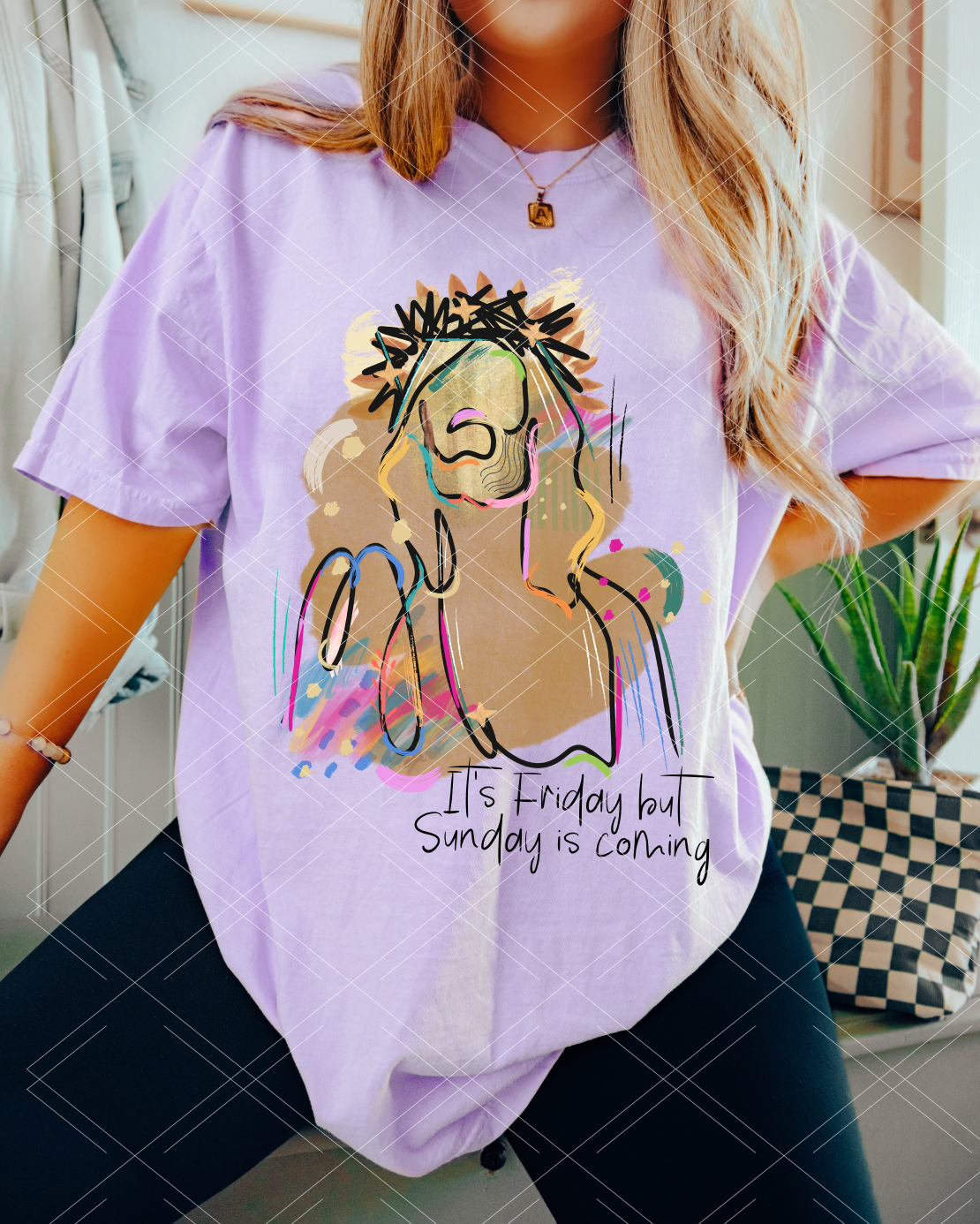 Jesus Doodle - It's Friday Sunday is Coming