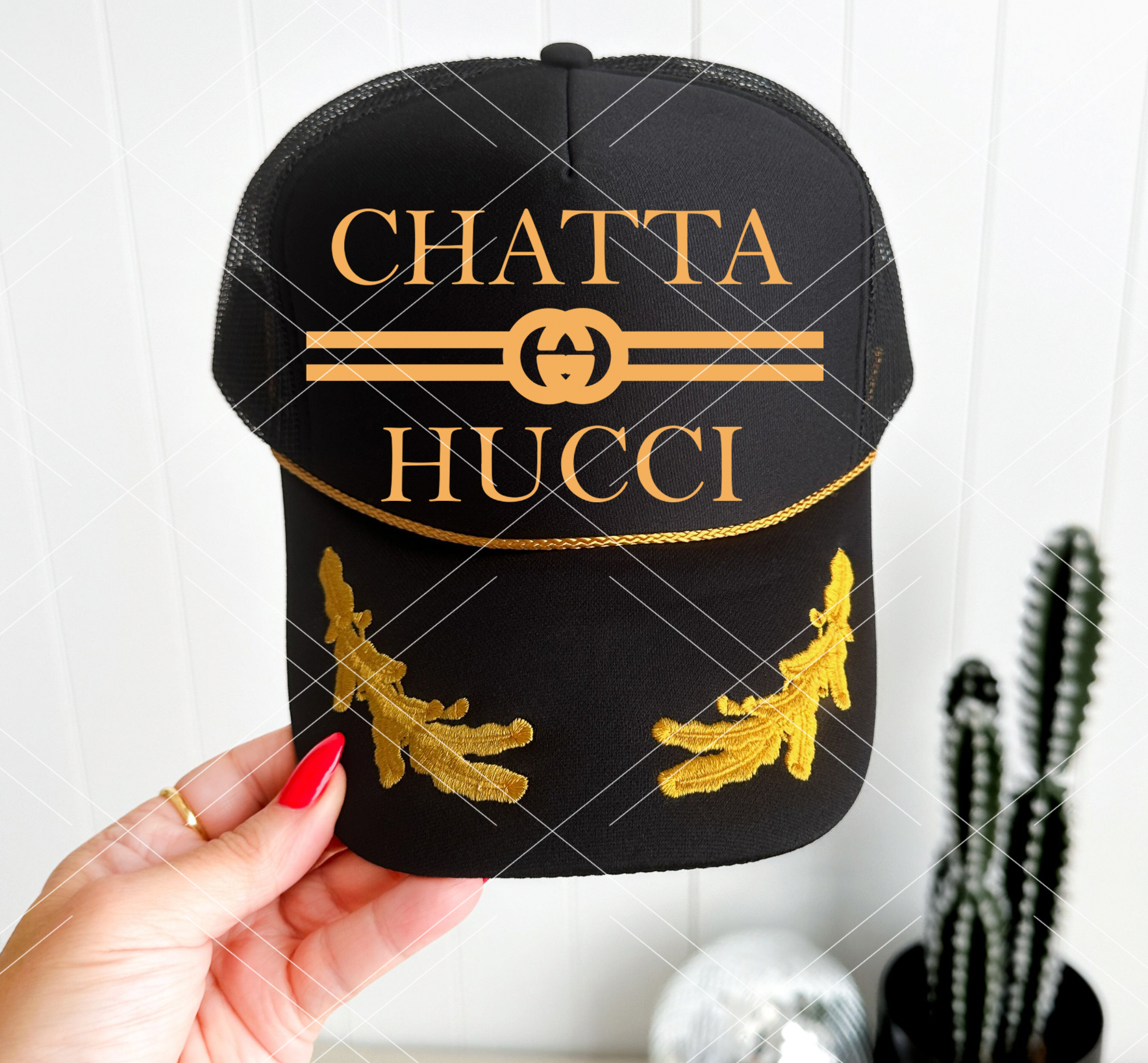 Chatta Hucci Captain Trucker Hat