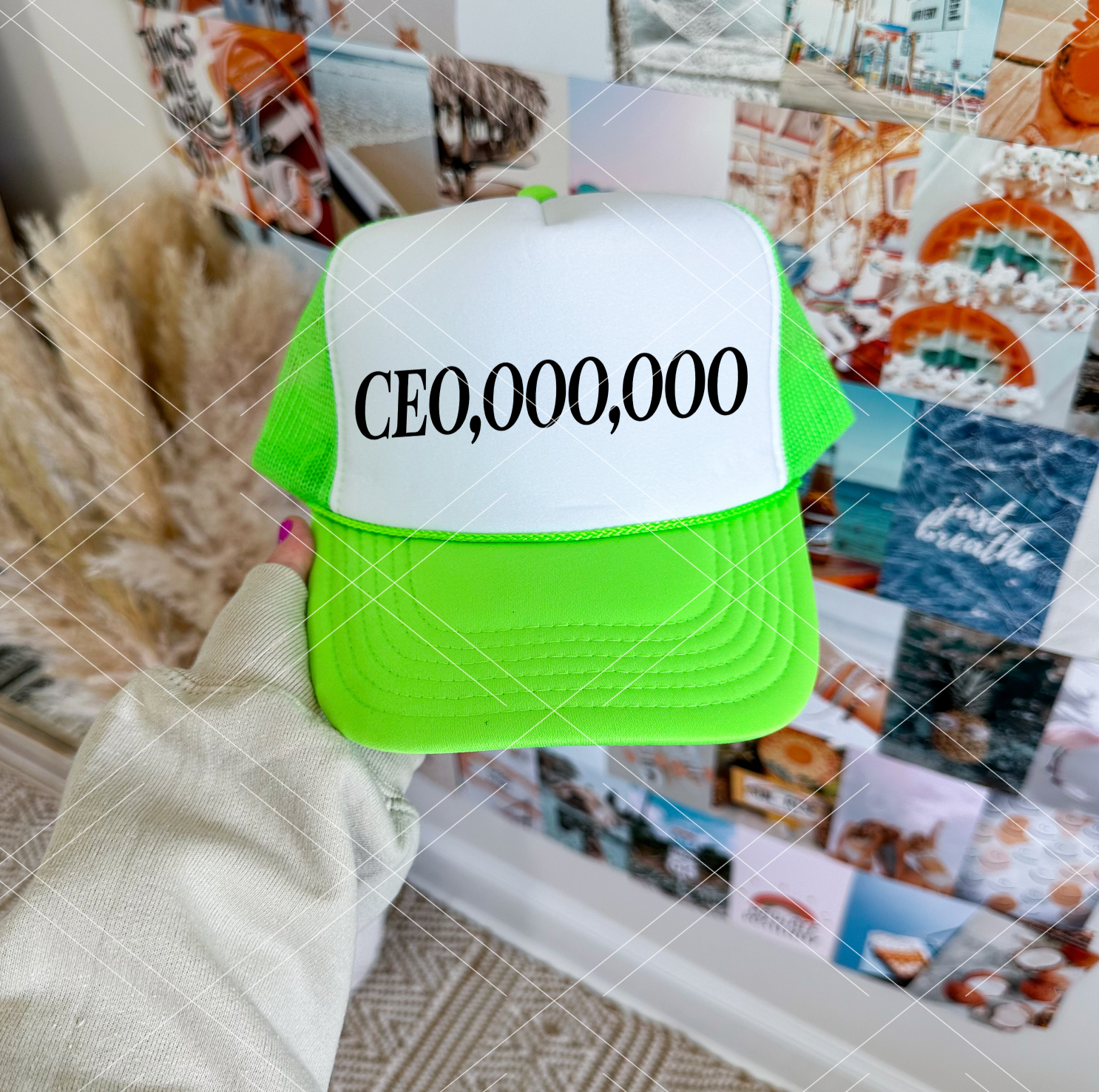 CEO,OOO,OOO Trucker Hat