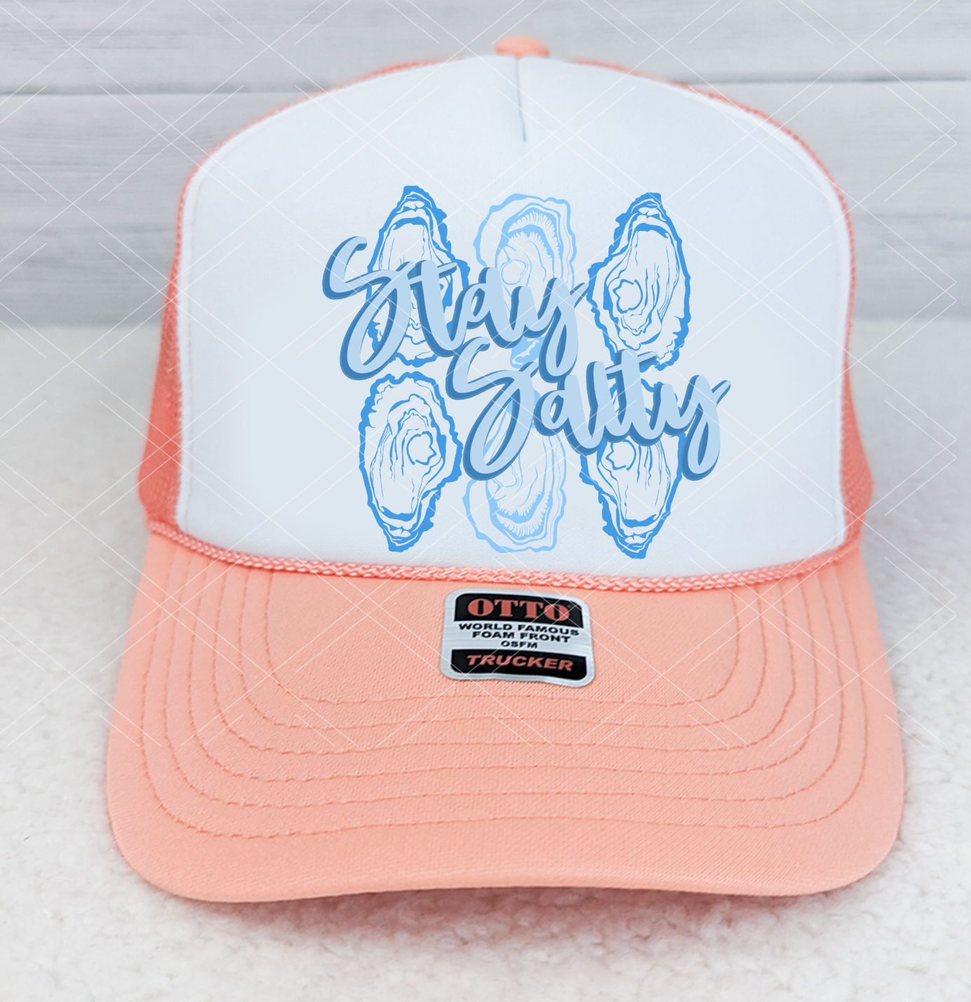 Stay Salty Oysters Trucker Hat